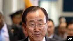 Ông Ban Ki-moon kêu gọi Bắc Triều Tiên xét lại quyết định cho phù hợp với thỏa thuận mới đây của họ là ngưng các vụ phóng tên lửa tầm xa