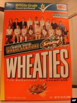 One sign that the WNBA may finally have 'arrived' as a sports fixture: last year’s champions were featured on a Wheaties cereal box.
