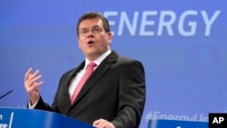 Komisioneri evropian për energjinë, Maros Sefcovic