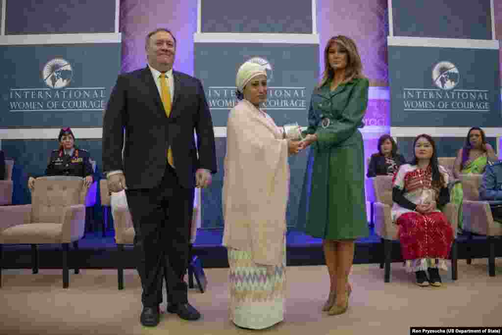 ملانیا ترامپ جایزه &laquo;راضیه سلطانه&raquo; از بنگلادش را به او اهدا می&zwnj;کند