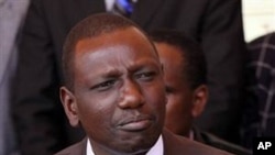 Kenya's suspended higher education minister William Ruto in Nairobi, Kenya (File Photo)