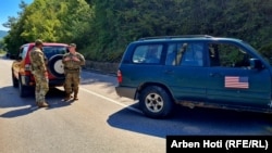 Nadomak prelaza između Kosova i Srbije (Foto: RFE/RL)