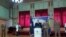 Bosnia and Herzegovina: Chairman of the NATO Military Committee Rob Bauer (behind the podium), Sarajevo during his visit to Bosnia and Herzegovina, Sarajevo, July 19, 2022
