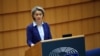 Урсула фон дер Ляєн у Європейському парламенті 10 лютого 2021 р.