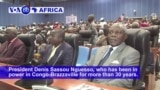 VOA60 Africa - Congo: General Jean-Marie Michel Mokoko formally declares he will run in the March 20 election