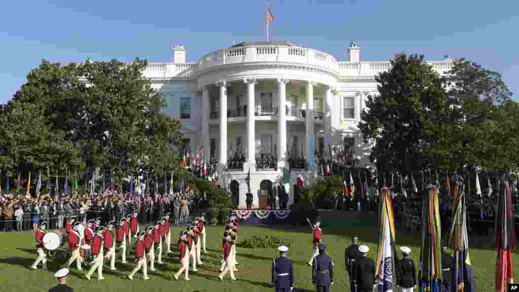 ፕረዚደንት ኦባማ ንቀዳማይ ሚኒስትር ጣልያን ኣብ ዋይት ሃውስ ተቀቢሎም አዘራሪቦም &nbsp;