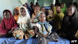 Malian children sing at a Koranic school in Gao, northern Mali, Feb. 13, 2013. 