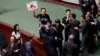 Hong Kong Chief Executive Walks Out of Legislature Amid Jeers