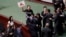 Hong Kong Chief Executive Walks Out of Legislature Amid Jeers