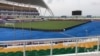 Vista interior do Estádio da Amizade em Libreville, onde se realiza o CAN 2017