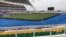 Vista interior do Estádio da Amizade em Libreville, onde se realiza o CAN 2017