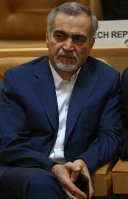 Hossein Fereidoun, saudara Presiden Iran Hassan Rouhani di Teheran, Iran, 3 Juli 2017.