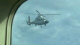 2025年2月18日，一架中国军用直升机在南中国海有争议的斯卡伯勒浅滩(Scarborough Shoal，中国称黄岩岛）上空飞近菲律宾渔业和水产局 (BFAR) 的飞机。