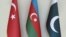Azərbaycan, Türkiyə və Pakistan bağrağı 