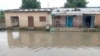 Flooded street in Borno state