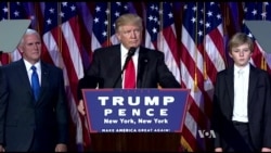 Billionaire Republican Donald Trump Wins the 2016 U.S. Presidential Race