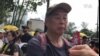 黎智英强调，香港人的未来除了坚持抗争，别无选择，否则死路一条，失去自由