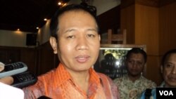 Kepala Direktorat Jenderal Pemasyarakatan Kementerian Hukum dan HAM, Priyadi. (VOA/Yudhi Satriawan)