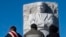 People visit the Martin Luther King Jr. Memorial in Washington, DC on Martin Luther King Day on January 21, 2019. (Photo by Andrew CABALLERO-REYNOLDS / AFP)