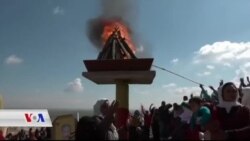 Agirê Newrozê li Niştenur Bilind Bû