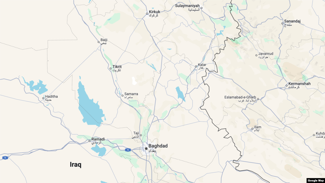 Map of Iraq