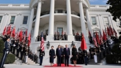 直播：特朗普总统在白宫为中国国家主席习近平举行欢迎仪式