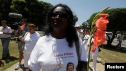 The Ladies in White leader Berta Soler was among those detained. 