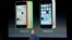 Phil Schiller, Apple's senior vice president of worldwide product marketing, speaks on stage during the introduction of the new iPhone 5c and 5s in Cupertino, California, Sept. 10, 2013.