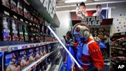 Promocija igračaka "Ratovi zvezda" u Hong Kongu u septembru 2015.