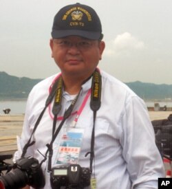 台湾全球防卫杂志采访主任施孝玮