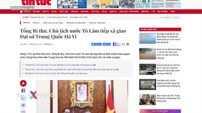 Tô Lâm tái khẳng định quan hệ với Trung Quốc là ưu tiên hàng đầu