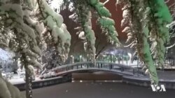 Dîmenên Berfê li Enqerê