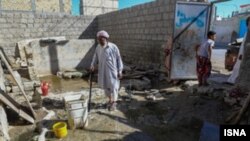 آسیب وارد به خانه‌ها پس از سیل در جنوب سیستان و بلوچستان - ایسنا