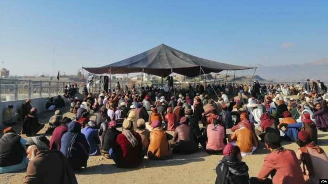 د شمالي وزيرستان په سپين وام کې احتجاجي پرلت