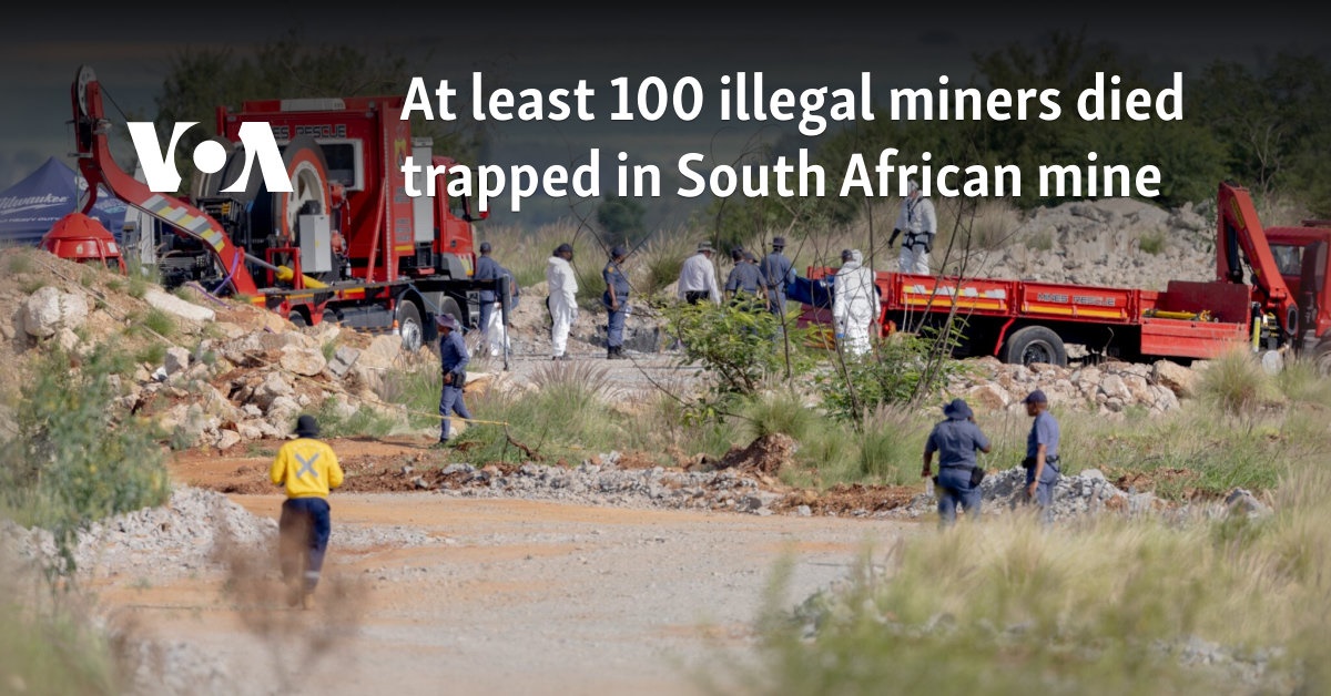 Rescue Operation Begins for Trapped Miners in South Africa