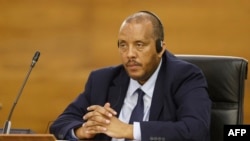 FILE: Getachew Reda, Representative of the Tigray People's Liberation Front (TPLF), at the African Union-led negotiations at the Department of International Relations and Cooperation (DIRCO) offices in Pretoria, Nov. 2, 2022. He now heads Tigray's regional government. 