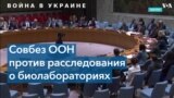 Совбез ООН отверг требование РФ о расследовании «программ биологического оружия» в Украине 