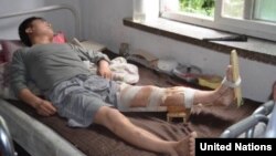 유엔은 최근 북한 수해 지역 답사 결과, 기초 의약품이 매우 부족한 상황이라고 밝혔다.