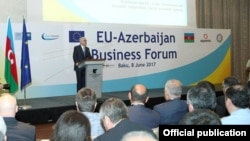 Bakıda Avropa İttifaqı-Azərbaycan biznes forumu keçirilir
