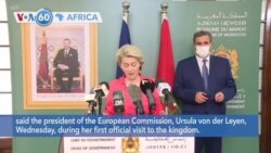 VOA60 Africa - EU to develop a "green partnership" with Morocco
