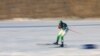 Samuel Uduigowme Ikpefan of Nigeria is seen in action during the 2022 Beijing Olympics, at the National Cross-Country Centre, Zhangjiakou, China, Feb. 8, 2022.