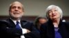 Los expresidentes de la Reserva Federal, Ben Bernanke y Janet Yellen, durante una ceremonia celebrada el 7 de noviembre de 2017.