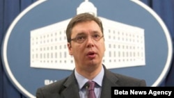 Potpredsednik Vlade Srbije Aleksandar Vučić