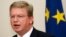 FILE - European Commissioner for Enlargement Stefan Fule, May 3, 2012.