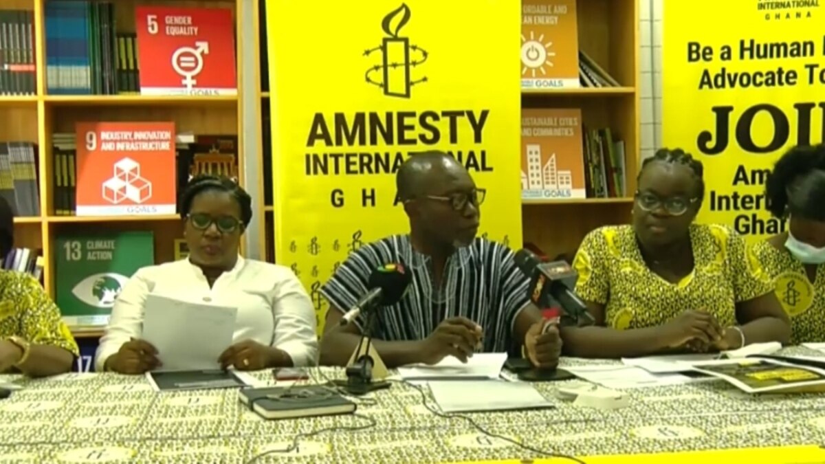 GHANA:Kungiyar Amnesty Ta Yi Allah Wadai Da Kisan Farar Hula
