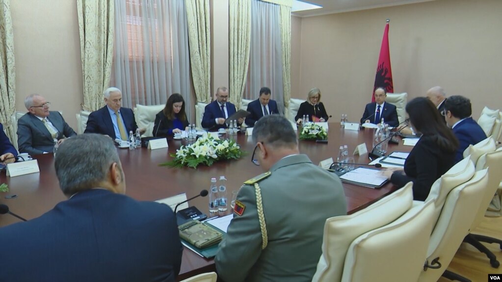 Shqipëri, mbledhja e Këshillit të Sigurimit Kombëtar 