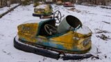 The amusement park in the village of Prypiat was set to start operation on May 1, just four days after the explosion at the Chernobyl Nuclear plant, in Ukraine, January 31, 2023 (VOANEWS/Yan Boechat) 