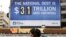 A billboard showing the U.S. national debt is seen in Washington, D.C., Jan. 19, 2023.