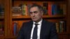 Ministar finansija Crne Gore Aleksandar Damjanović u studiju Glasa Amerike (Foto: video grab)