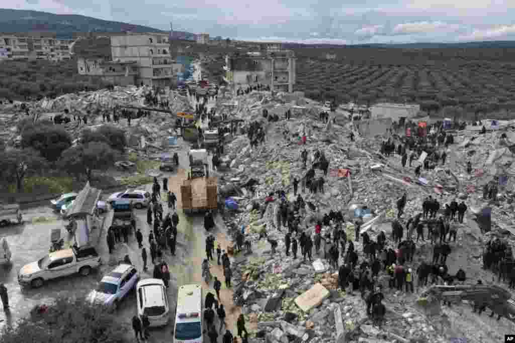 Turkiya va Suriyada zilzila oqibatlarini bartaraf etish ishlari davom etmoqda. Halok bo'lganlar soni 11 mingdan oshdi.